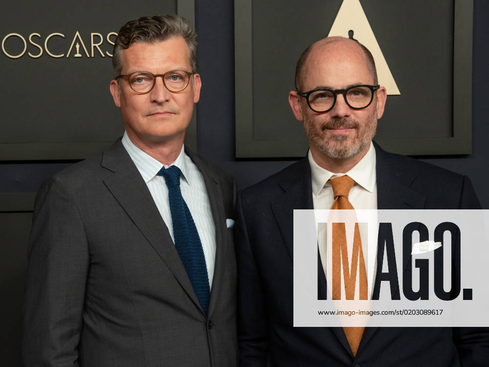 Edward Berger and Malte Grunert attends the Academy Awards 2023 Oscars Nominee Luncheon. Beverly Hills USA - ZUMAb173 20230213_zap_b173_302