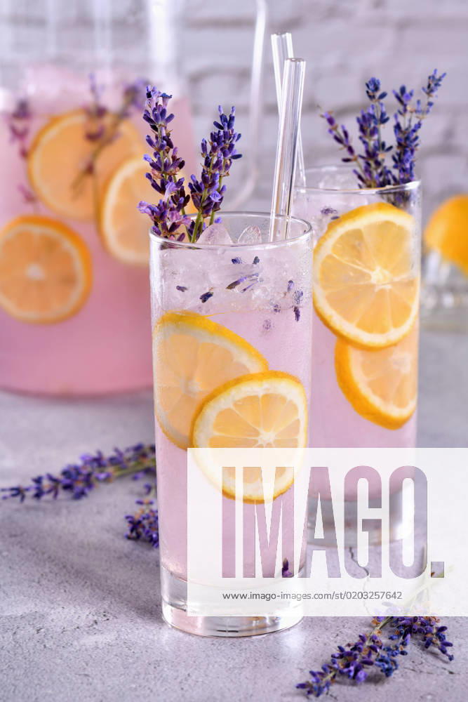 Lavender summer cocktail Lemonade with soft gentle notes of lavender, very light, incredibly refreshing summer cocktail.