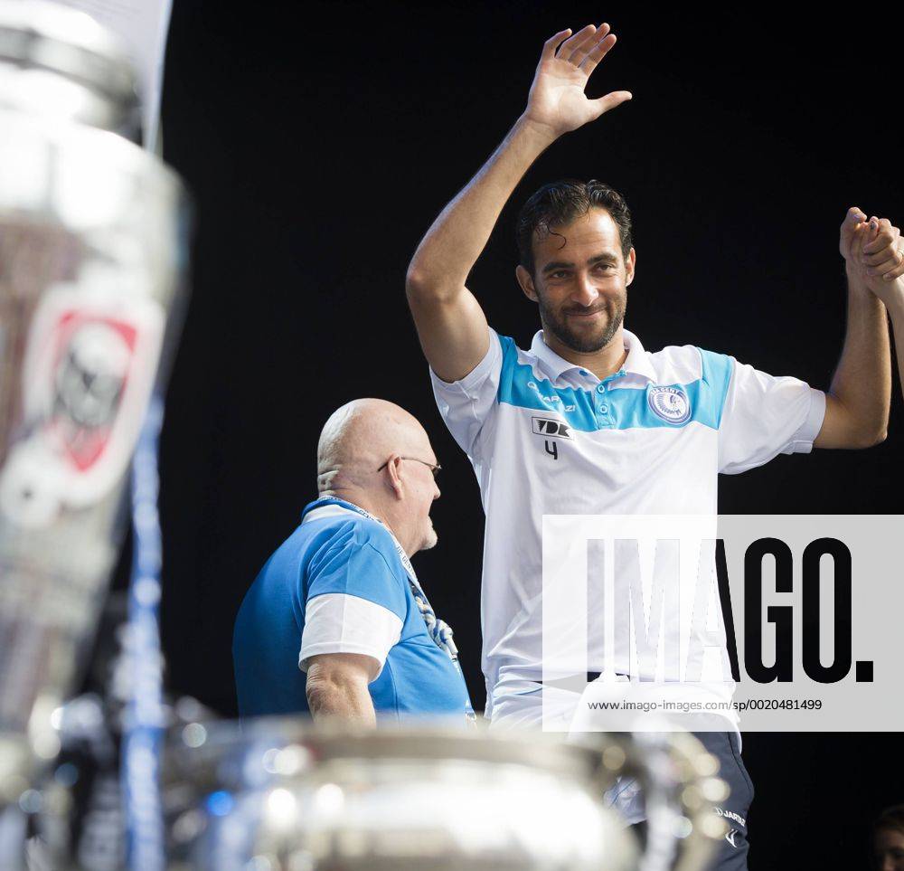 - GENT, BELGIUM: Gent s Rafinha Rafael Scapini de Almeida pictured during the official presentation of the 2015-2016 Belgian first division soccer team KAA Gent during the Gentse Feesten city festival, in Gent, Monday 20 July 2015. JASPERxJACOBS x04667851x