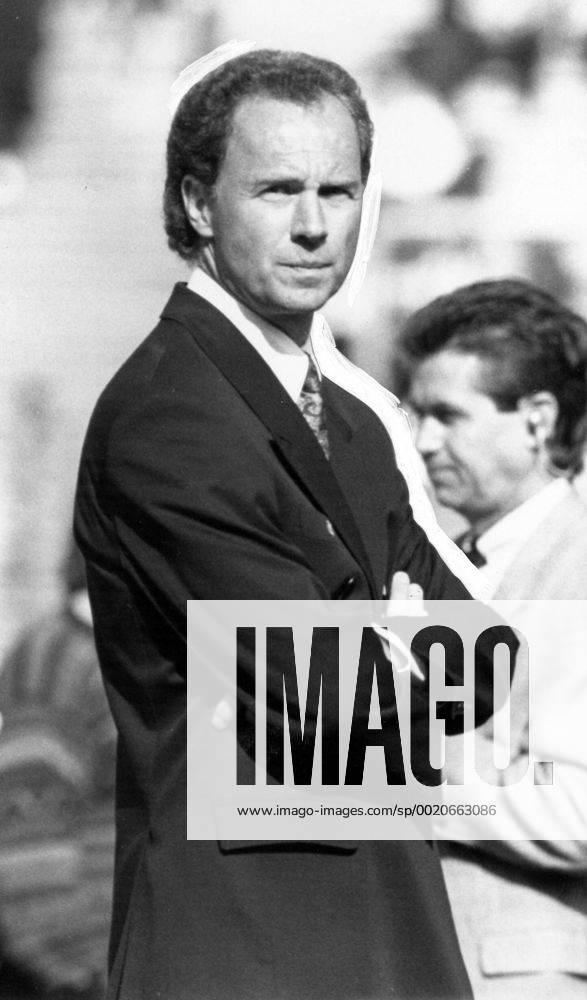 Teamchef Franz Beckenbauer (BR Deutschland)
