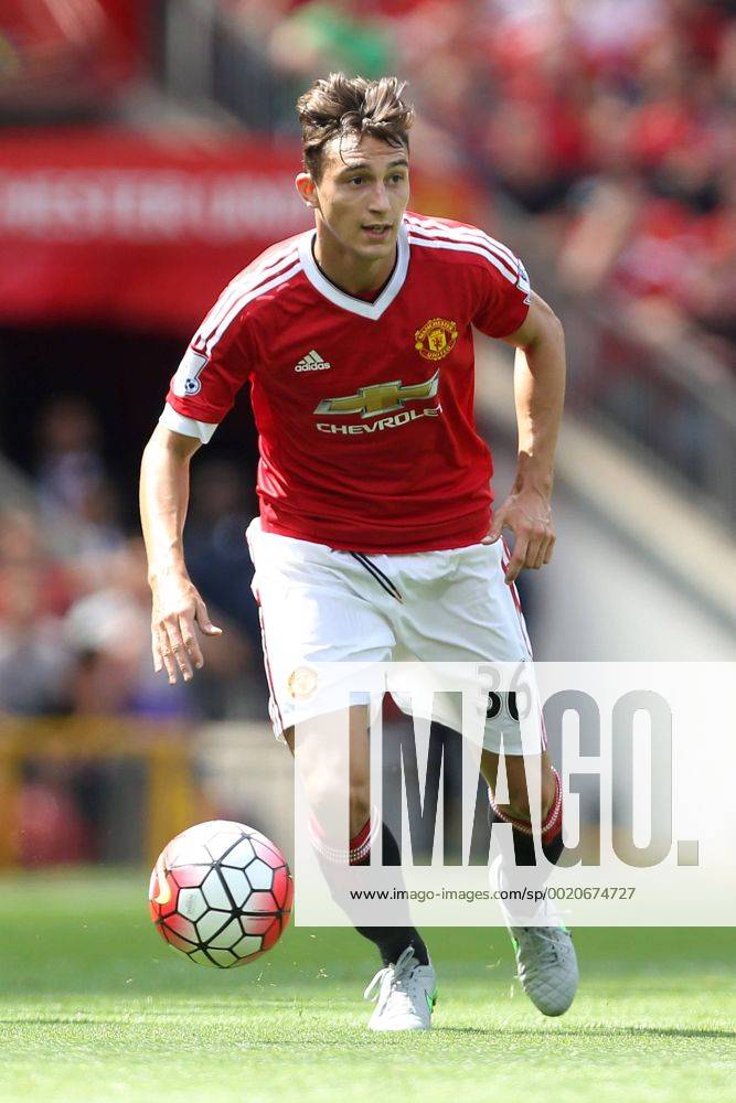 Matteo Darmian of Manchester United ManU - Manchester United vs. Tottenham Hotspurs - Barclay s Premier League - Old Trafford - Manchester - 08 08 2015 Pic Philip Oldham Sportimage .