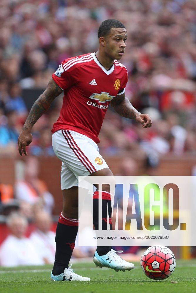Memphis Depay of Manchester United ManU - Manchester United vs. Tottenham Hotspurs - Barclay s Premier League - Old Trafford - Manchester - 08 08 2015 Pic Philip Oldham Sportimage .