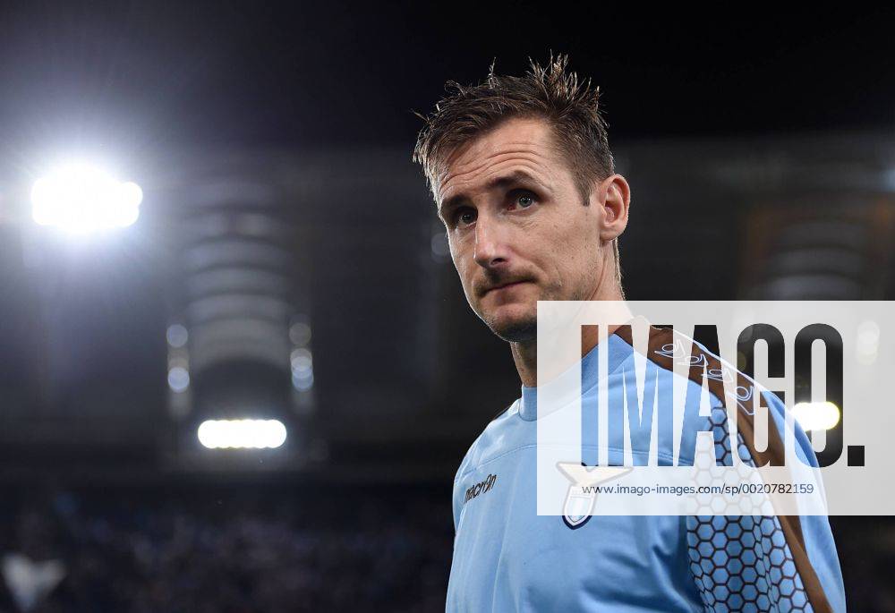 Champions League Saison 2015 2016 Qualifikation 18.08.2015 Lazio Rom - Bayer 04 Leverkusen Miroslav Klose (Lazio Rom)