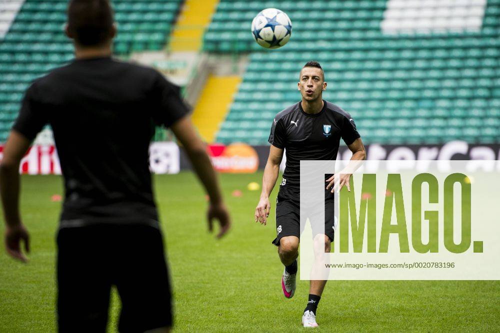 Aug. 18, 2015 - Glasgow, Scotland - Malmö FFs Nikola Djurjic - Champions League Quali, Training Malmö FF im Celtic Park - ZUMAb138