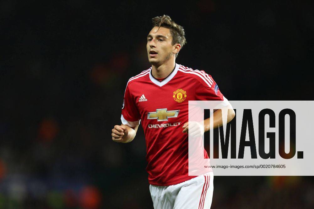 Matteo Darmian of Manchester United ManU - Manchester United vs. Club Brugge - UEFA Champion s League Play Off - Old Trafford - Manchester - 18 08 2015 Pic Philip Oldham SportImage .