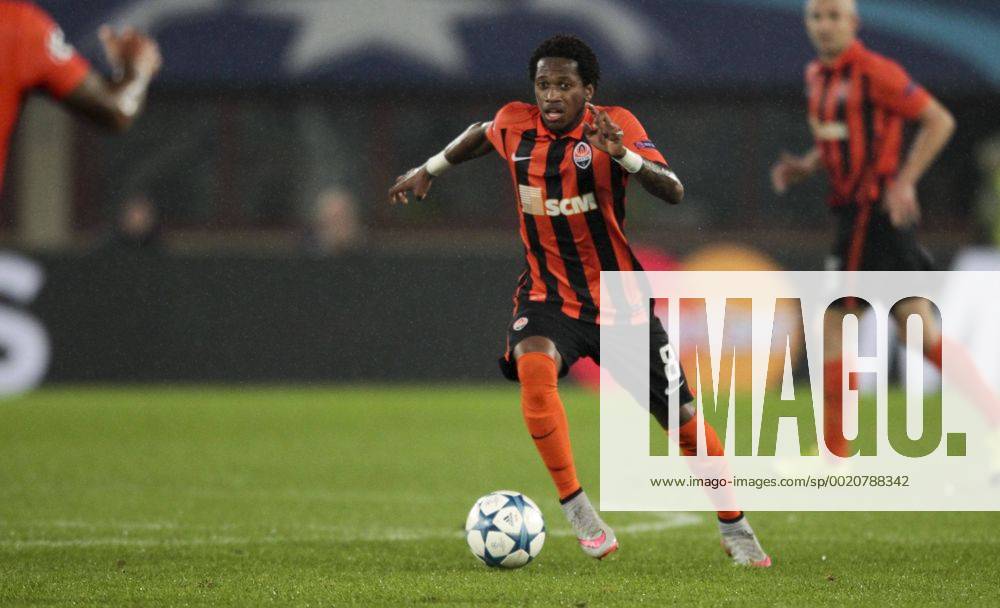 SOCCER - CL play off, Rapid vs Shakhtar VIENNA,AUSTRIA,19.AUG.15 - SOCCER - UEFA Champions League, play off, SK Rapid Wien vs FC Shakhtar Donetsk. Image shows Fred (Shakhtar). Keywords: Wien Energie. GEPAxpictures xPhilippxBrem