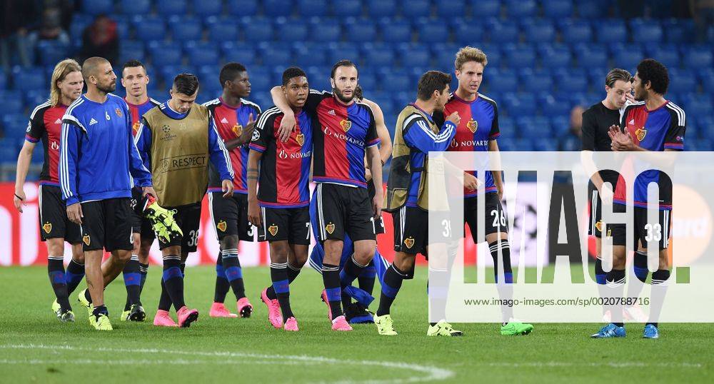 Champions League Saison 2015 2016 Qualifikation 19.08.2015 FC Basel - Maccabi Tel Aviv Enttaeuschung Team FC Basel