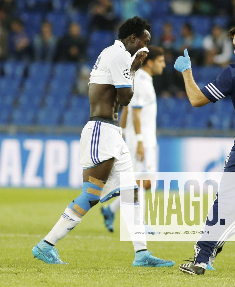 Basel Schweiz Fussball Herren Champions League Qualifikation Staion St.Jakob Park FC Basel - Maccabi Tel-Aviv FC Bild zeigt Nosakhare Igiebor (Maccabi) Aktion Einzelbild Foto