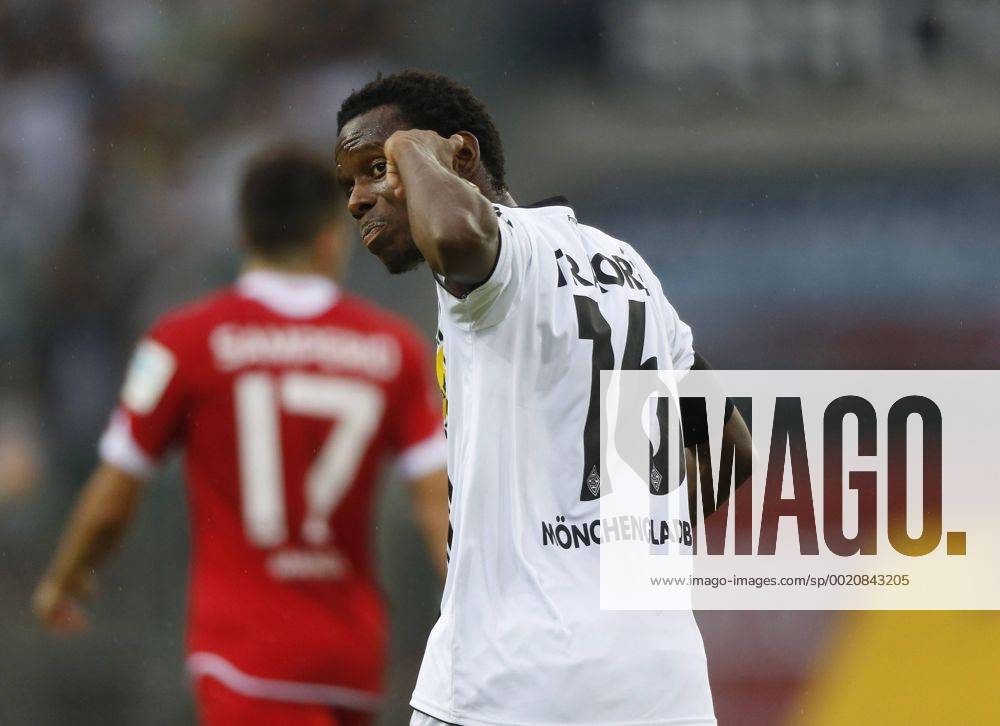 Fussball, Mönchengladbach, Deutschland , 1. Bundesliga , 2. Spieltag, Borussia Mönchengladbach - FSV Mainz 05 1-2 im Stadion im Borussia-Park in Mönchengladbach am 23. 008. 2015 Ibrahima TRAORE (MG)