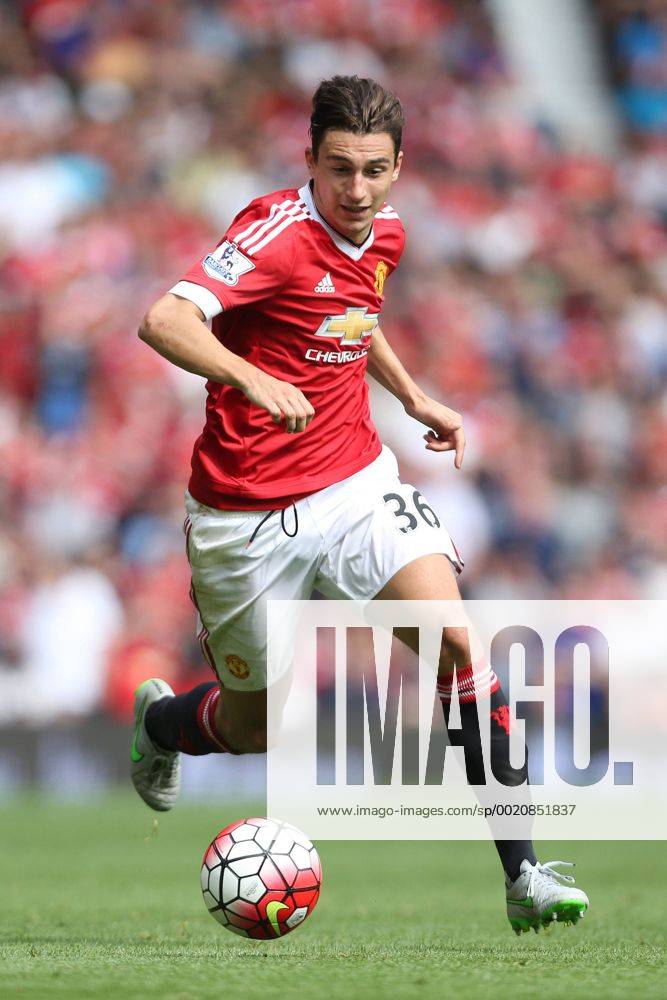 Matteo Darmian of Manchester United ManU - Manchester United vs. Newcastle United - Barclay s Premier League - Old Trafford - Manchester - 22 08 2015 Pic Philip Oldham SportImage .
