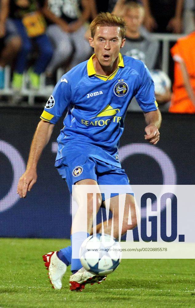 Belgrade(Serbia) FK Partizan-FC Bate Borisov 2nd leg play off champions league men s football Aleksandr Hleb FC Bate Borisov :