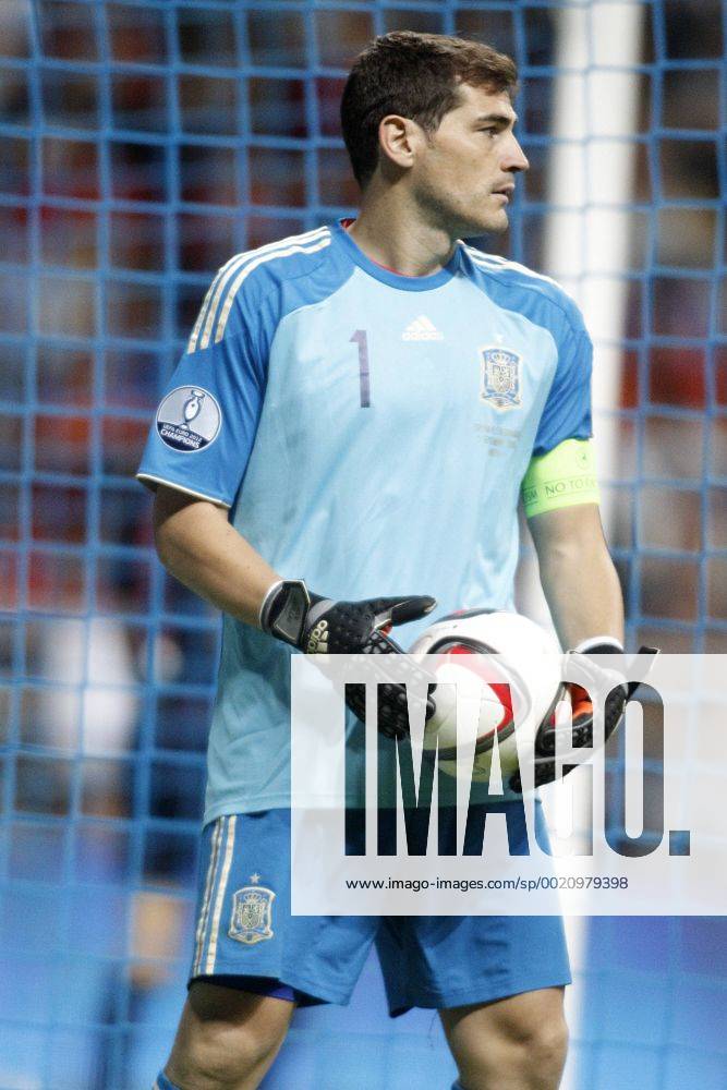 Spain s Iker Casillas during 15th UEFA European Championship EM Europameisterschaft Qualifying Round match. September 5,2015. (2015090566)