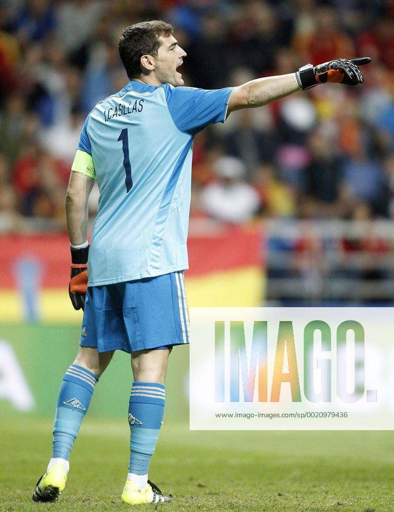 Spain s Iker Casillas during 15th UEFA European Championship EM Europameisterschaft Qualifying Round match. September 5,2015. (2015090572)
