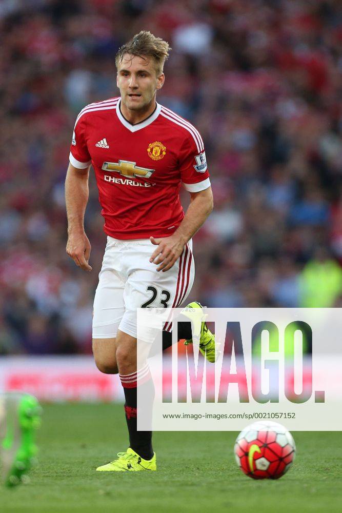 Luke Shaw of Manchester United ManU - Manchester United vs Liverpool - Barclay s Premier League - Old Trafford - Manchester - 12 09 2015 Pic Philip Oldham SportImage .