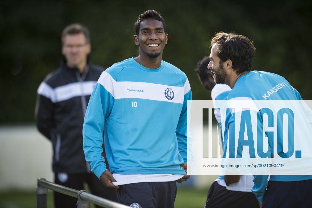 - GENT, BELGIUM: Gent s Renato Neto and Gent s Rafinha Rafael Scapini de Almeida pictured during a training of KAA Gent, in Gent, Tuesday 15 September 2015. Tomorrow Belgian first league soccer team KAA Gent will play the first game in the group stage of the Uefa Champions League competition against French Olympique Lyon. JASPERxJACOBS x04700136x