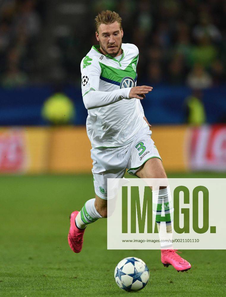 Fussball, Saison 2015 2016, Champions League, 2015 16, Vorrunde, VfL Wolfsburg - ZSKA Moskau 1:0, Nicklas Bendtner (VfL Wolfsburg)