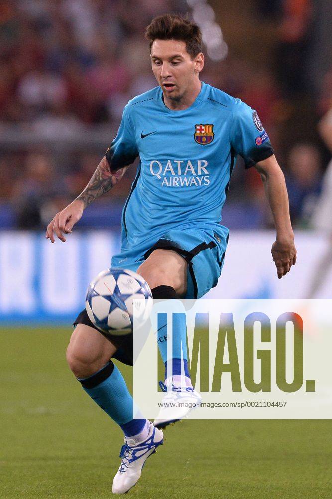 Lionel Messi Barcelona. Roma 16-09-2015 Stadio Olimpico Football Calcio Champions League 2015 2016 Group Stage - Group, AS Roma vs. FC Barcelona AntoxBaldassarre