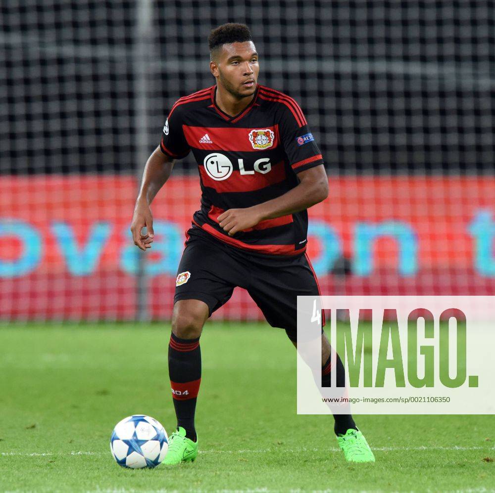 Championsleague: Bayer 04 Leverkusen - Bate Baryssau 16.09.2015. Jonathan Tah (LEV) in Aktion. HM