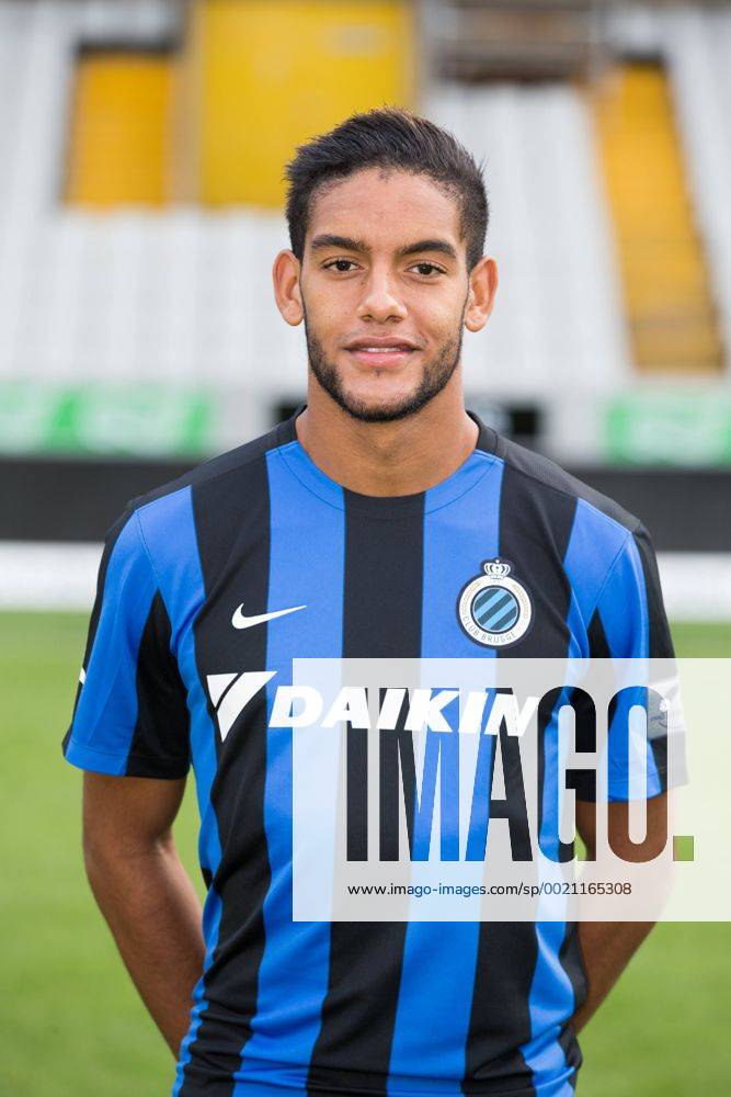 - BRUGGE, BELGIUM: Club s Jean-Charles Castelletto pictured during the 2015-2016 season photo shoot of Belgian first league soccer team Club Brugge, Monday 21 September 2015 in Brugge. It s the second photoshoot with the lasts new players arrived at the club. KURTxDESPLENTER x04705078x