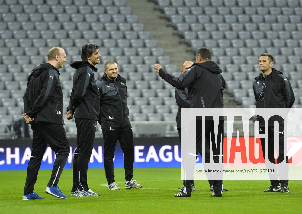 GNK Dinamo training 28.09.2015., Allianz Arena, Muenchen, Germany - Training GNK Dinamo day before the the second round of Group F of the Champions League match between FC Bayern - GNK Dinamo. Zoran Mamic. MarkoxLukunic PIXSELL