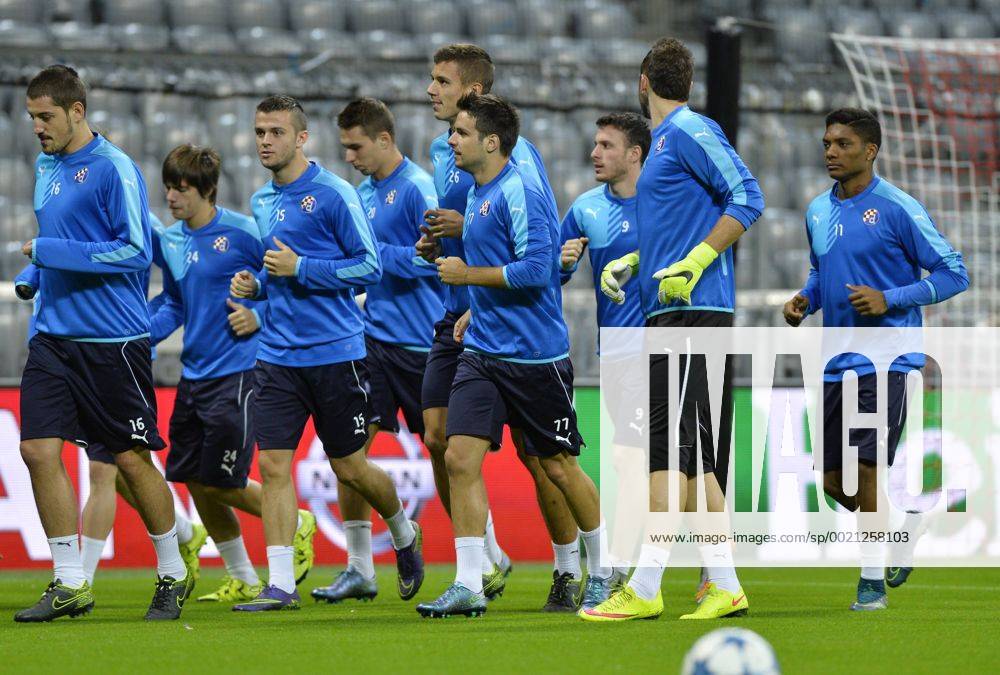 GNK Dinamo training 28.09.2015., Allianz Arena, Muenchen, Germany - Training GNK Dinamo day before the the second round of Group F of the Champions League match between FC Bayern - GNK Dinamo. MarkoxLukunic PIXSELL