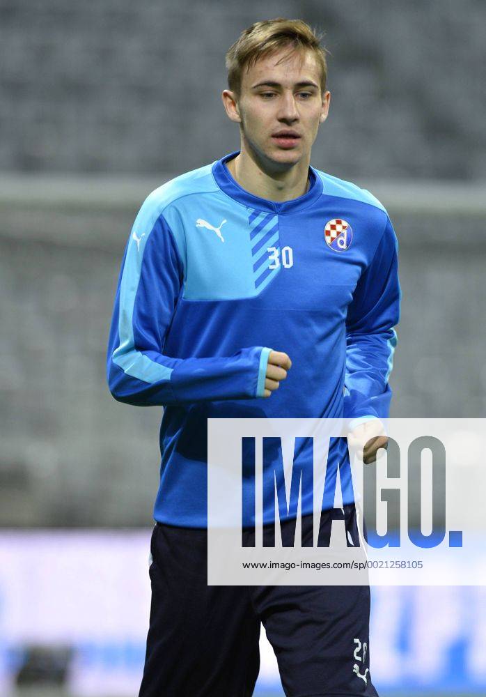 GNK Dinamo training 28.09.2015., Allianz Arena, Muenchen, Germany - Training GNK Dinamo day before the the second round of Group F of the Champions League match between FC Bayern - GNK Dinamo. Marko Rog. MarkoxLukunic PIXSELL