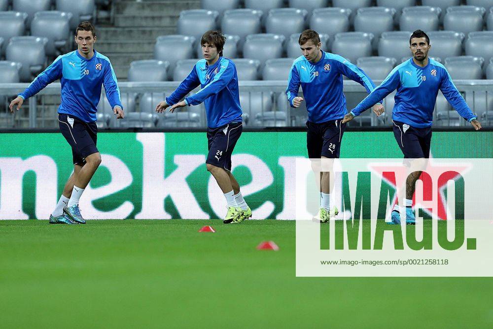 GNK Dinamo training 28.09.2015., Allianz Arena, Muenchen, Germany - Training GNK Dinamo day before the the second round of Group F of the Champions League match between FC Bayern - GNK Dinamo. GoranxStanzl PIXSELL