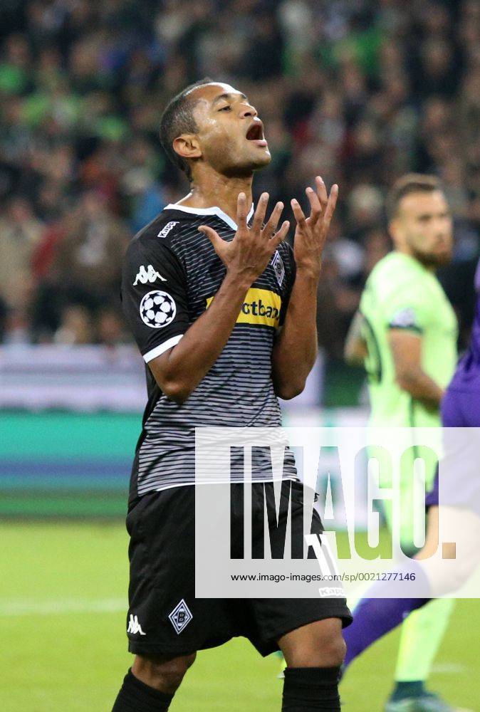 Moenchengladbach Raffael (Moenchengladbach) schreit nach einer vergebenen Torchance Borussia Moenchengladbach vs. Manchester City, Fussball, Champions League