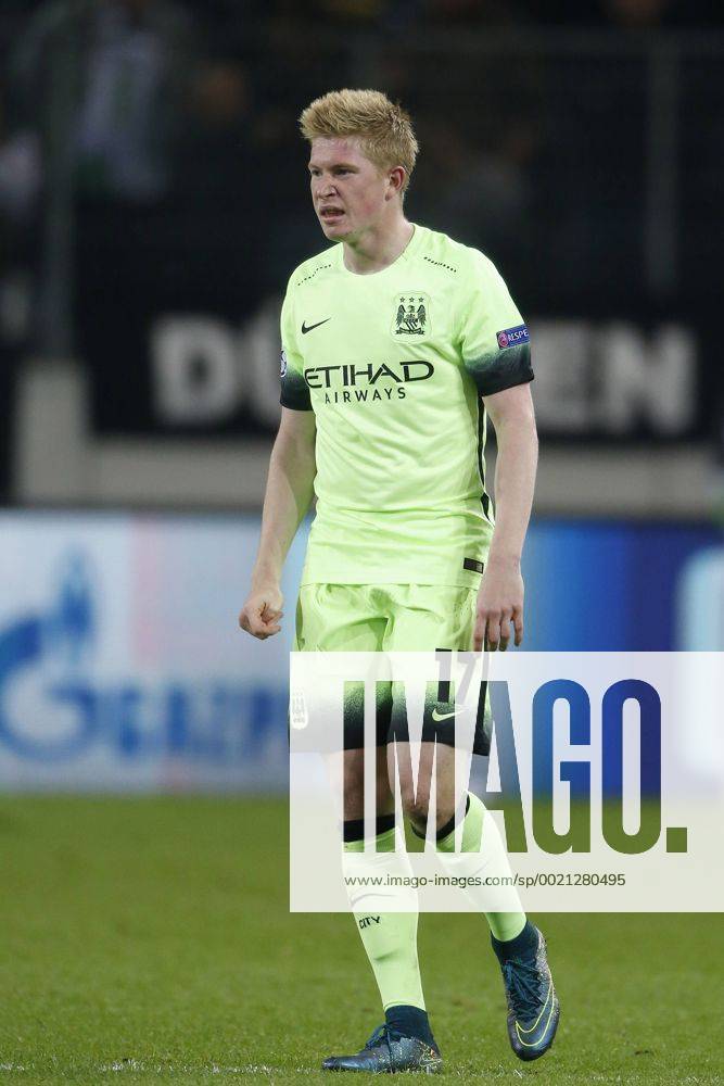 Mönchengladbach , Deutschland, UEFA Champions League , 2. Spieltag, Matchday 2 , Borussia Mönchengladbach : Manchester City1-2 im Borussia Park in Mönchengladbach am 30.09. 2015 Kevin de BRUYNE (MFC)