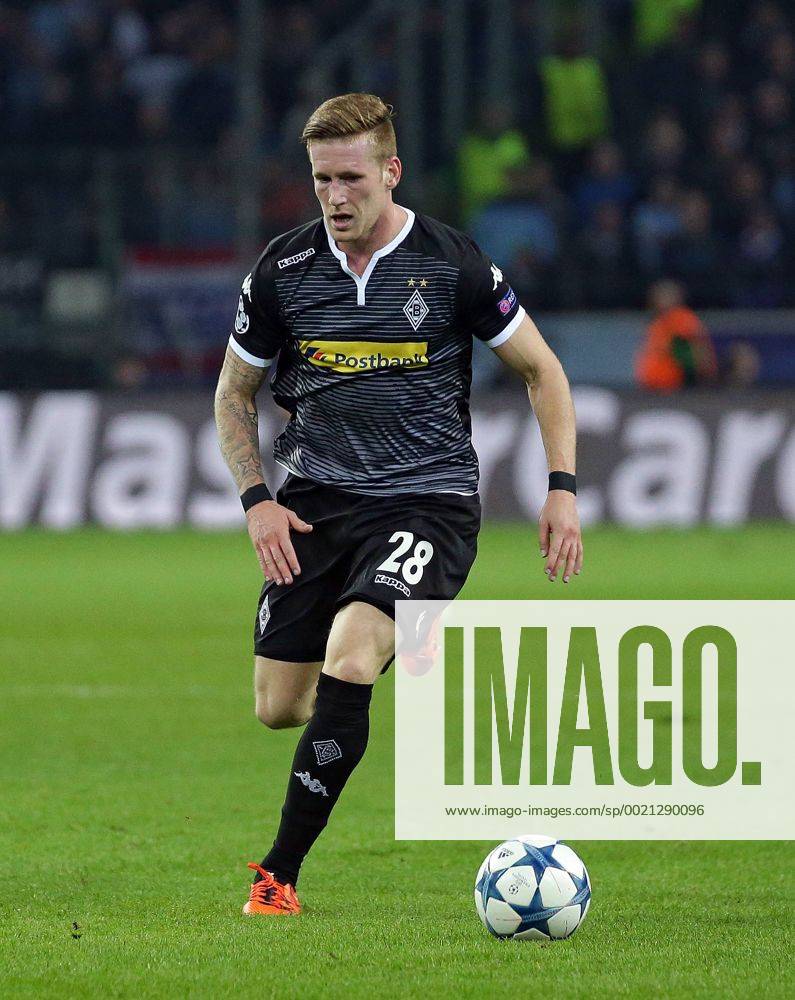 Fussball, UEFA Champions League, Borussia Moenchengladbach - Manchester City FC,, Andre Hahn (Borussia Moenchengladbach), Freisteller.