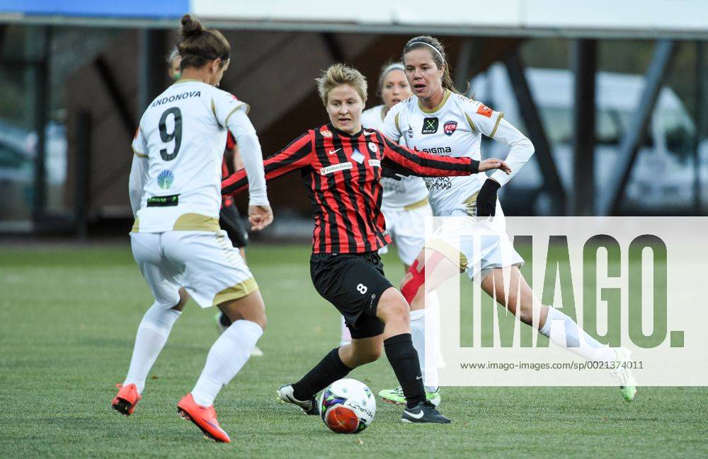 20151007, Vantaa, Finland. Women s Champions League football match PK-35 Vantaa vs FC Roseng?rd at Myymaki Stadium in Vantaa, Fniland. In picture PK-35 Linda Ruutu. Jarno Kuusinen All Over Press FINLAND OUT 1.03555933