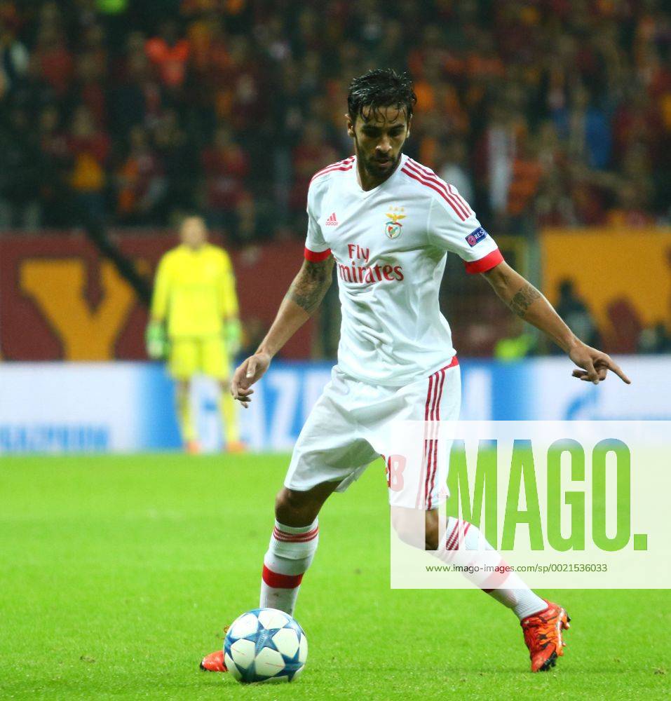 UEFA Champions League Group C football match between Galatasaray and Benfica at Turk Telekom Arena in Istanbul, Turkey, 21 October 2015. Final Score: Galatasaray 2 - Benfica 1 Pictured: Silvio of Benfica.