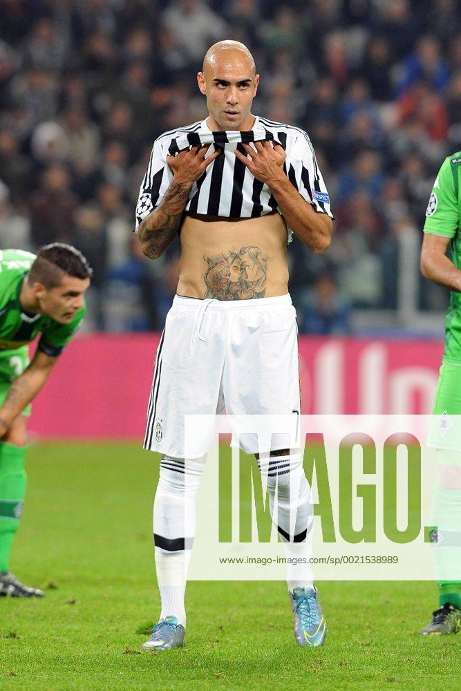 - UEFA Champions League 2015 2016 - Juventus Turin vs Borussia Mönchengladbach - simone zaza - ZWEIx PhotoxPressx