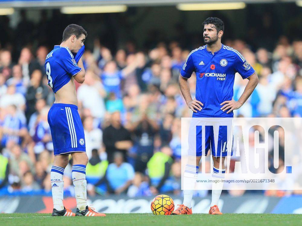 Chelsea s Diego Costa looks on dejected Barclays Premier League - Chelsea vs Liverpool - Stamford Bridge - England - 31st October 2015 - Picture David Klein Sportimage .