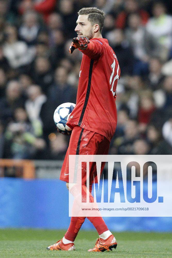 Paris Saint-Germain s Kevin Trapp during Champions League 2014 2015 Semi-finals 2nd leg match. November 3,2015. (2015110376)