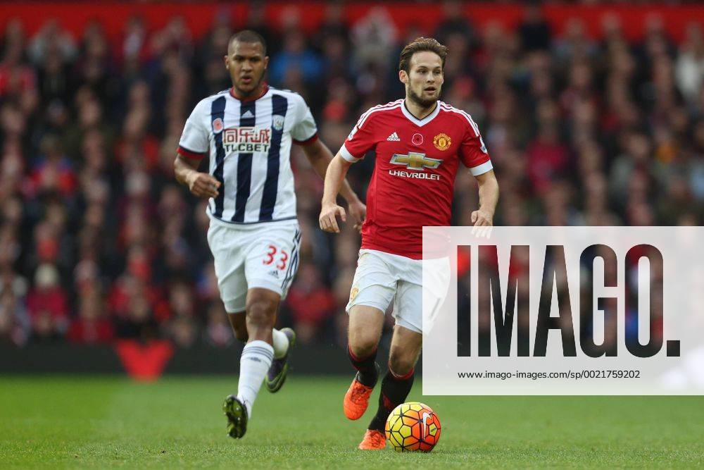 Daley Blind of Manchester United ManU - Manchester United vs West Bromwich Albion - Barclays Premier League - Old Trafford - Manchester - 07 11 2015 Pic Philip Oldham SportImage .
