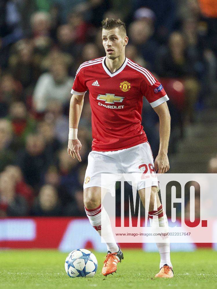 Morgan Schneiderlin of Manchester United ManU during the UEFA Champions League group B match between Manchester United and PSV Eindhoven on November 25, 2015 at Old Trafford in Manchester, England Manchester United v PSV Eindhoven Champions Laegue 2015 2016 IVx 4651190