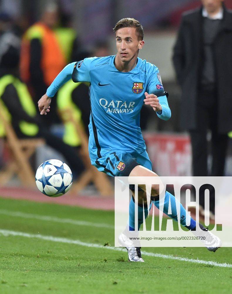 Fussball, Saison 2015 2016, Champions League, 2015 16, Vorrunde, Bayer 04 Leverkusen - FC Barcelona Barca 1:1, Juan Camara (FC Barcelona)