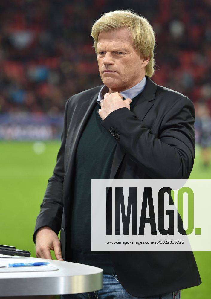 Fussball, Saison 2015 2016, Champions League, 2015 16, Vorrunde, Bayer 04 Leverkusen - FC Barcelona Barca 1:1, ZDF Fussball Experte Oliver Kahn