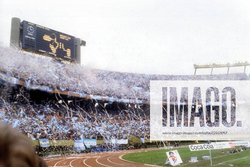 WM Finale 1978 im Estadio Monumental Antonio Vespucio Liberti in Buenos Aires