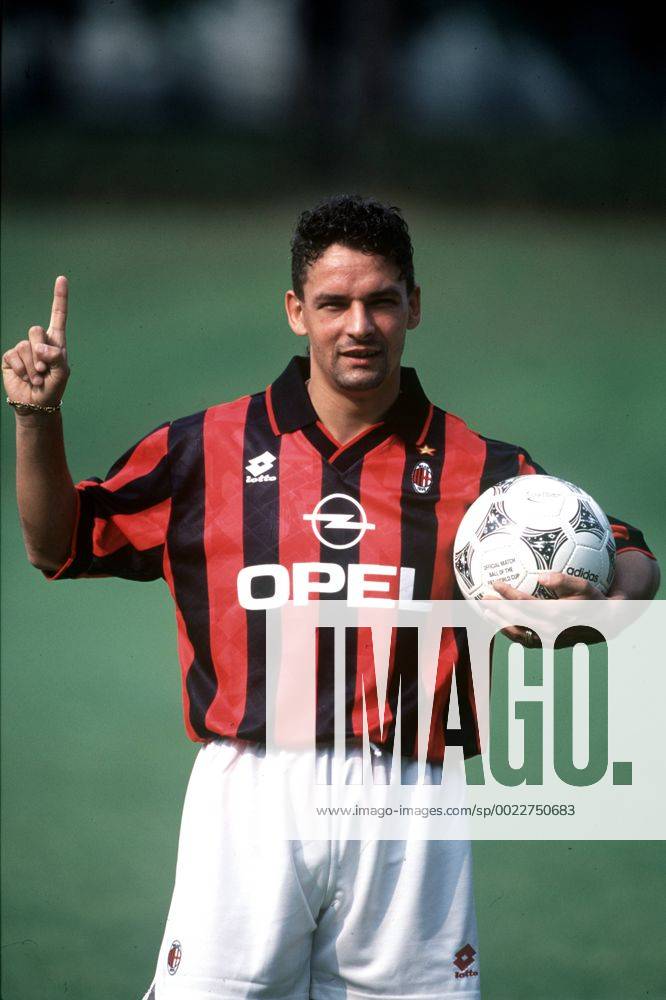 ROBERTO BAGGIO - Fußball SERIE A 1995-96 AC Mailand