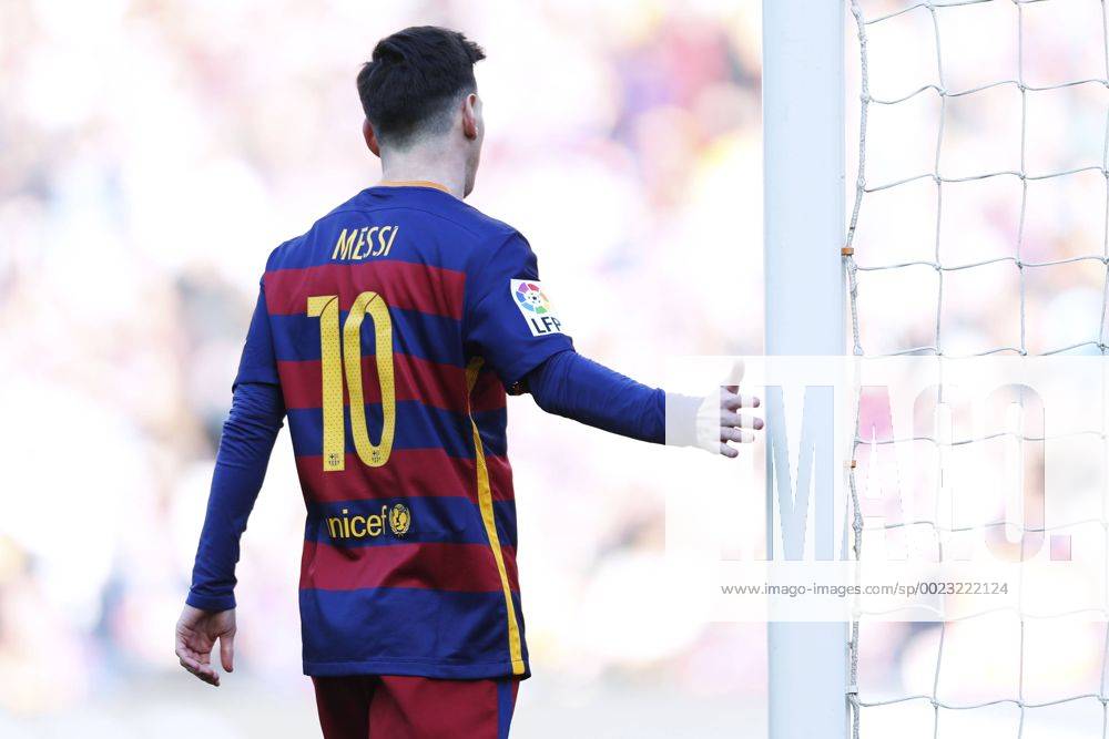 Lionel Messi (Barcelona), MARCH 12 2016 - Football Soccer : Spanish Primera Division Liga BBVA match between FC Barcelona Barca 6-0 Getafe at Camp Nou stadium in Barcelona, Spain. NoxThirdxPartyxSales (oqma_BCNGTF_010)