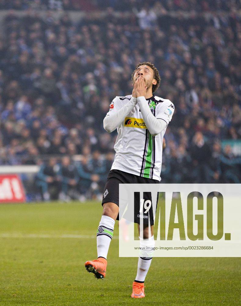 Gelsenkirchen, 18.03.2016, Veltins Arena, Fußball Fabian Johnson (BMG) FC Schalke 04 - Borussia Mönchengladbach