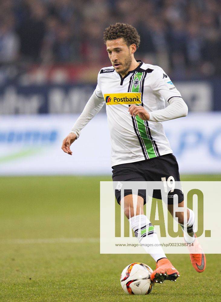 Gelsenkirchen, 18.03.2016, Veltins Arena, Fußball Fabian Johnson (BMG) FC Schalke 04 - Borussia Mönchengladbach