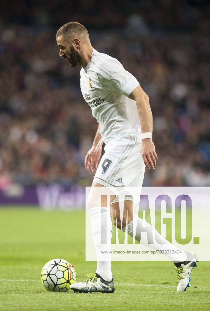 Real Madrid s Karim Benzema during La Liga match. March 20,2016. (20160320086)