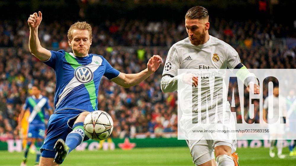 V.li.: Andre Schürrle (Wolfsburg, 17), Sergio Ramos (Real, 4),