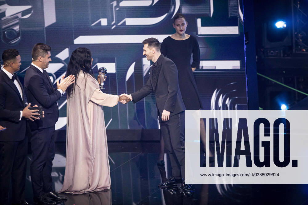 Lionel Messi and kylian mbappà during The Best FIFA Football Awards 2022 on February 27, 2023 in Paris, France NEWS: The Best FIFA Football Awards 2022 on February 27, 2023 in Paris, France ElyxandroCegarra Panoramic