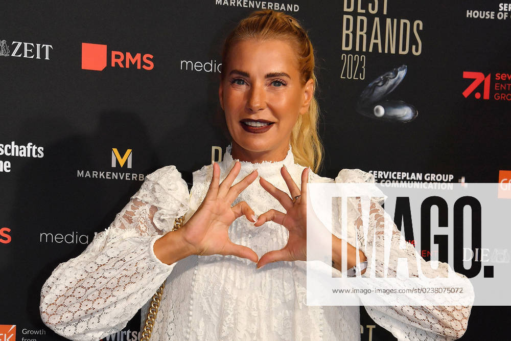 Giulia Siegel bei der Gala zur Verleihung der Best Brands Awards am 28.02.2023 im Hotel Bayerischer Hof in Muenchen Best Brands Awards Verleihung 2023 in Muenchen
