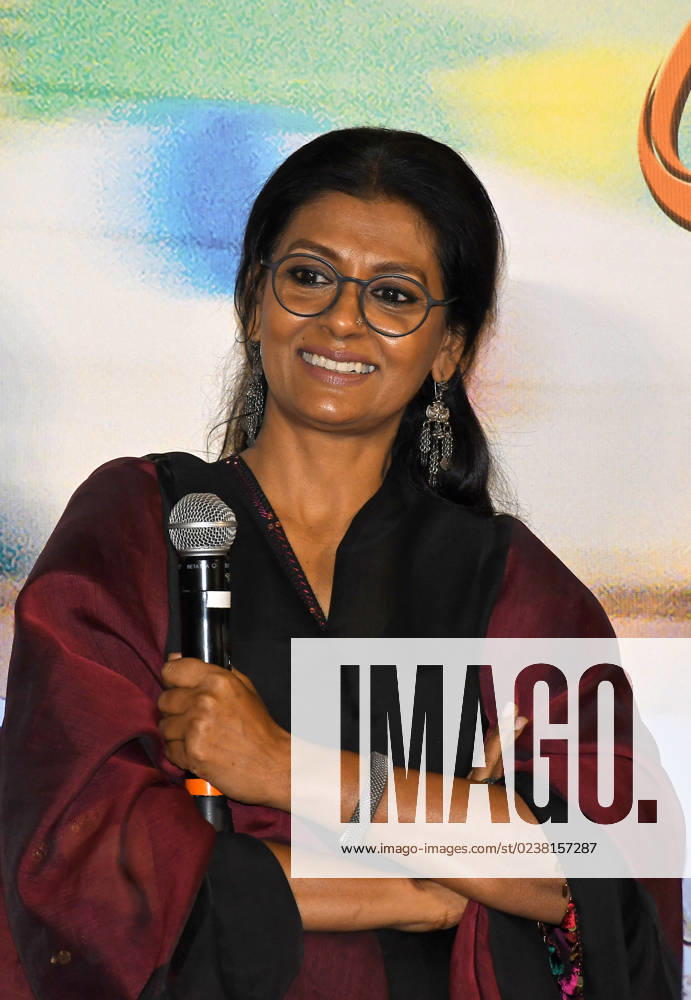 Bollywood actress and film director Nandita Das smiles during the trailer launch of her upcoming film Zwigato in Mumbai. The film will be released on 17th March 2023 Mumbai India - ZUMAs197 20230301_zaa_s197_125