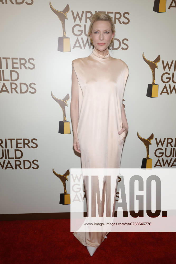 LOS ANGELES, CA - MARCH 5: Cate Blanchett at the 2023 Writers Guild Awards L.A.at the Fairmont Century Plaza in Los Angeles, California on March 5, 2023.